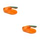 thumbnail image 1 of Injueey Prensador de de plástico para piel de Dumpling, molde para envoltorio de panqueques Wonton, utensilios de presión, accesorios de Mango Verde Amarillo 2piezas, 1 of 6