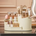 thumbnail image 3 of Organisateur de Maquillage Transparent - Boîte de Rangement Compacte pour Pinceaux et Rouges à Lèvres, 3 of 6