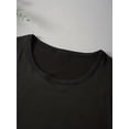 thumbnail image 4 of Plus Size T-Shirt, Casual Crew Neck, Cotton Knit Fabric with Elastane, Medium Stretch, Short Sleeve, Regular Fit, Geometric Pattern, with Proverbs 31:30 for All Seasons, 4 of 6