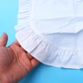 thumbnail image 2 of OULII 1Pack Japanese Apron Long-term Use for Women in White, 2 of 3