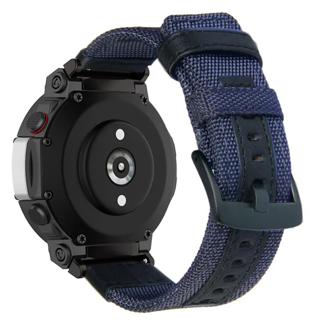 New Nylon Strap for Amazfit T-rex 2 3 Ultra Watch Band Sport Bracelet for Amazfit Trex Pro T Rex Tyrannosaurus Smartwatch Belt Blue T-Rex 2