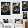 thumbnail image 4 of Designart "Eternal Light: Islamic Mosque At Night" Islam Canvas Wall Art, 4 of 7
