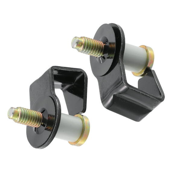 Unique Bargains 2 Pcs Car Door Latch Lock Striker Bolts for Ford Bronco 1996 - 1984 for Mercury Capri 1986 1985 Black