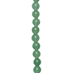 - Expo Int'l 6mm x 6mm Green Aventurine Round Beads 8 Inch Strand