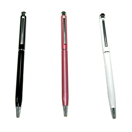 Stylus Pen for Touchscreen Devices Tablets Smartphones Set of 3