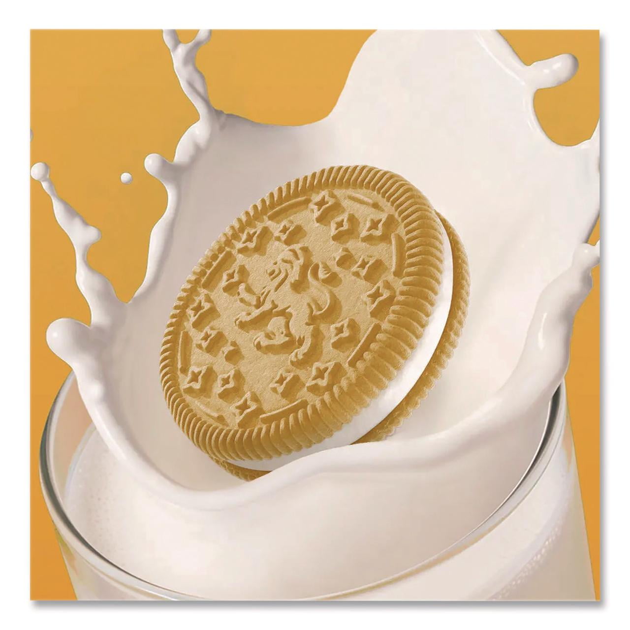 Rip Van Leos Keto Golden Vanilla Sandwich Cookies, Low Carb, 2g Sugar, 10 Packs, (40 Cookies 1.69oz Each)