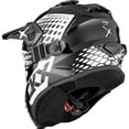 thumbnail image 3 of CKX Titan Viper Fiberglass Helmet - W/Dual Lens Goggles Black - White Gloss XS (2025), 3 of 6