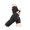 Black-L, variant on Open Finger Compression Gloves YIDEN Hand Support, Nylon Spandex Wrist Coverage for Music Practice and Daily Tasks