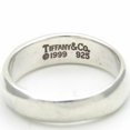 thumbnail image 4 of Pre-Owned Tiffany Ring, Knife Edge, Silver 925, Approx. 4.4g, Silver, #11.5, Women's,... (Good), 4 of 10
