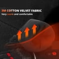 thumbnail image 2 of Motorcycle Heated Gloves Winter Heated Gloves Warm Waterproof Rechargeable ,Easy to Use, 2 of 6