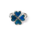 thumbnail image 2 of Anillos de humor que no son fáciles de romper, joyería de temperatura cambiable de moda Retro duradera, diseño único, trébol, flor feliz Ropa, zapatos y accesorios Miscelánea Trébol Flor Feliz Minnieouse AP008771-08, 2 of 6