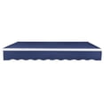 thumbnail image 6 of Awntech 24 Ft Maui Manual Heavy Duty Patio Retractable Awning (288in x 9.25in x 120in), Navy, 6 of 6
