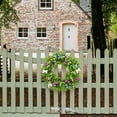 thumbnail image 4 of Simulated Leaf Wreath Spring Festival Decoration Hotel Restaurant Door Wall Decoration, 4 of 7