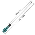 thumbnail image 1 of PENGGONG 2Pcs 12 Inch Long Slotted and Phillips Screwdriver Set Magnetic Screwdriver with Rubber Handle, 1 of 5