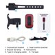 thumbnail image 4 of Luz trasera inteligente para bicicleta, luz LED trasera para bicicleta de alto brillo, recargable por USB, 4 of 7