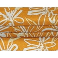 thumbnail image 4 of oneOone Velvet Orange Fabric Florals Craft Projects Decor Fabric Printed By The Yard 58 Inch Wide-044, 4 of 5