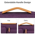 thumbnail image 5 of MOSISO 16 Inch Laptop Sleeve Case, 360 Protective Laptop Bag with Handle & 4 Zipper Pockets, Compatible with HP, Dell, Lenovo, ASUS & Acer Laptops, 5 of 7