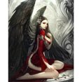 thumbnail image 1 of Angel Oil Paint By Numbers Kit DIY Pintura acrílica sobre lienzo Dibujo sin marco, 1 of 9