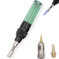thumbnail image 1 of 4 in 1 Portable Soldering Iron Kit, Gas Soldering Iron Pen, Pen Torch Tool, Portable Butane Soldering Torch Pen, Mini Refillable Flame Tool with Safety Lock & Fast Heating, 1 of 7