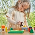 thumbnail image 5 of PlanToys® Country Blocks Wooden Montessori Building and Imaginative Play Set | Creativity, Fine Motor Skills and Early STEM Learning Activity | Eco Friendly Open Ended Construction Toy, 5 of 9