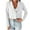 White, variant on Cropped Blazer for Women Business Dressy Solid Color Blazer Jacket Long Sleeves Outwears Casual Lapel Collar Blazer Jackets