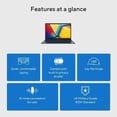 thumbnail image 3 of ASUS Vivobook 14 inch FHD Slim Laptop, Intel Core i5-1334U Processor, 12GB RAM, 256GB SSD, Intel UHD Graphics, Privacy Camera, Bluetooth, Windows 11 Home, Quiet Blue with Tigology Accessories, 3 of 7