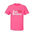 thumbnail image 2 of Wild Bobby, Joe Biden 2024 Presidential Campaign Political Men's Tee, Neon Pink, Large, 2 of 6