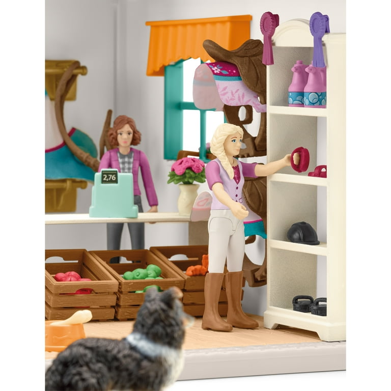 Schleich - Horse Club: Tack Store Horse Shop Playset with