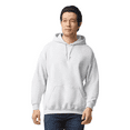 thumbnail image 2 of Gildan Heavy Blend Hooded Sweatshirt, Everyday Pullover Hoodie for Casual Style, Ash, XL, 2 of 5