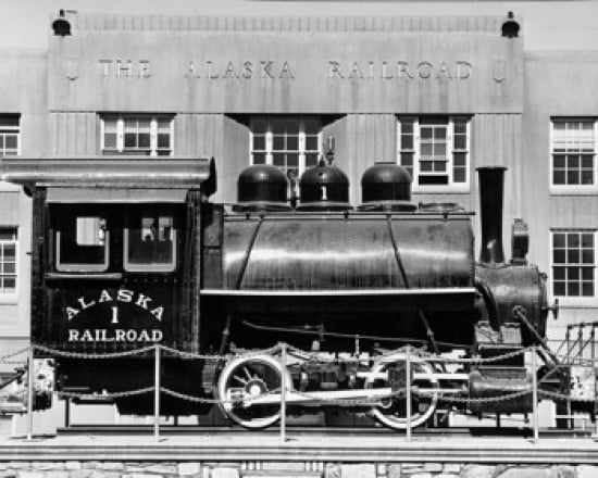 Train Engine In A M