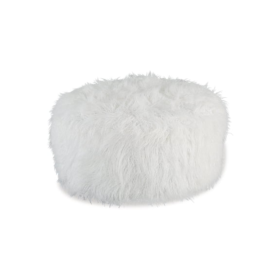 Signature Design by Ashley Casual Galice Oversized Accent Ottoman, White