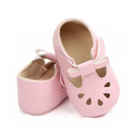 

Wesracia Baby Shoes Infant Toddler Baby Fashion Casual Soft Prewalker Anti-Slip Pierced Crib Shoes
