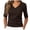 Coffee, variant on Women's Half Sleeve Shirts V Neck Tops Elbow Length 1/2 Sleeve T Shirts Casual Summer Tees (Coffee, XL)
