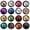 Multicolor-1, variant on Holographic Nail Chrome Powder Set, Mirror Effect Nail Art Kit with Sponge Stick for Easy Application, Perfect for Beginners and Nail Artists