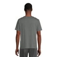 thumbnail image 4 of Athletic Works Men's and Big Men's Tri Blend Pocket Tee, 2-Pack, Sizes S-3XL, 4 of 5