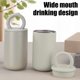 thumbnail image 4 of Taza de Viaje Térmica de Acero Inoxidable de Doble Pared Qazbgdl con Asa de Aro | Taza de Café Al Vacío de 500 Ml para Bebidas Frías y Calientes | para Casa, Oficina y Viajes Diarios | Incluye 1 Taza, 4 of 5