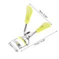 thumbnail image 2 of Unique Bargains 1 Pc Women Flat Handle Eyelash Curler for Business Travel Light Carbon Steel PS Clear Yellow, 2 of 4