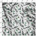 thumbnail image 3 of Soimoi Velvet Fabric Butterflies Butterfly Print Fabric by Yard 58 Inch Wide, 3 of 6