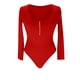thumbnail image 5 of Body moldeador de color para mujer, ropa interior con realce y moldeador de glúteos, ropa moldeadora ajustada de manga larga para mujer., 5 of 5