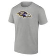 thumbnail image 2 of Men's Lamar Jackson Gray Baltimore Ravens Icon Player Name & Number T-Shirt, 2 of 3