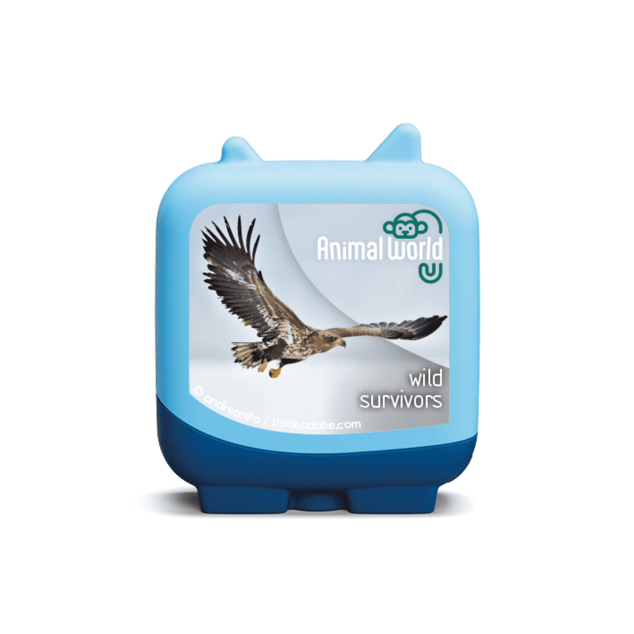 tonies Animal World - Wild Survivors Clever Set, 4 Pack, Age Group 5+