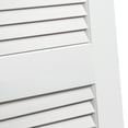 thumbnail image 2 of Kimberly Bay Louvered Solid Wood Primed Standard Door, 2 of 7