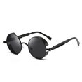 thumbnail image 3 of Gafas de sol de moda, gafas de sol redondas de metal, para hombre, gafas de sol redondas de metal, gafas de sol Steampunk, claridad notable, 3 of 9