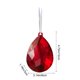 thumbnail image 3 of Adornos Navideños de Plástico con Piedras Preciosas Colgantes, 12 X 8 Cm | Decoraciones Navideñas Brillantes y Coloridas En Rojo, Dorado, Blanco, Morado y Azul | Decoración para Fiestas de San Valent, 3 of 6
