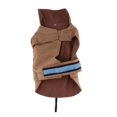 thumbnail image 1 of Chaqueta impermeable para perro LED de Seguridad Parpadeante Perfecl color Café Talla S, 1 of 8