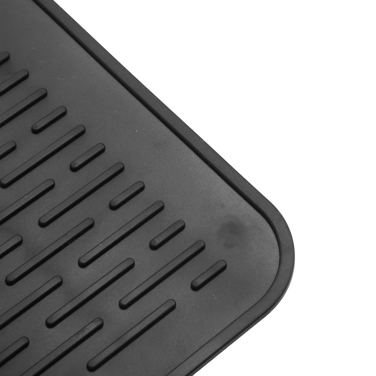 Rupoun Silicone Stove Mat Extra Large Heat Resistant Prevent Scratching Non Slip Silicone Stove Top Protector for Kitchen Black 25.5 x 17.7 inches / 64.8 x 45 cm