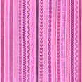 thumbnail image 1 of Ahgly Company Indoor Square Abstract Pink Modern Area Rugs, 3' Square, 1 of 4