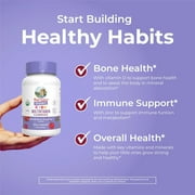 MaryRuth's Kids Multivitamin Gummies Ages 4+, Immune Overall Health, USDA Organic Vegan Gluten-Free, Mixed Berry and Cherry Flavor, 60 Count