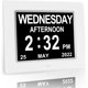 thumbnail image 1 of Reloj Digital CHAO Calendario con 8 Opciones de Alarma Color Blanco, 1 of 5