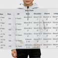 thumbnail image 3 of HAOTAGS Boys Hooded Sweatshirt (4-15) Soft Warm Long Sleeves Quater Zipper Pockets Sport Hoodie White Size 10, 3 of 9